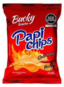 Papi chips Onduladas